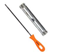 lima para cadena de motosierra YATO para cadenas 3/8" 0,325" | lima para motosierra afilado de hoja de motosierra, afilador de motosierra