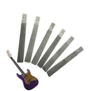 Lima Para Coronar Trastes | 6 Piezas Herramienta De Biselado De Bordes,Herramientas Para Trastes De Guitarra - Para Borde Extremo Bajo Instrumento De Cuerda Estudiantes De Música Músico