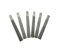 Lima para trastes de guitarra, herramienta de 6 piezas para desbarbado de cantos - Herramientas para trastes de guitarra, para bordes, extremos, hilos, instrumentos de bajo, estudiantes de música