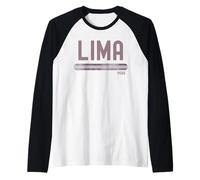Lima Peru | Vacation Travel Camiseta Manga Raglan