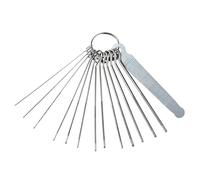 Lima profesional de ranura para tuercas de guitarra, puente, sillines, limas de tuerca, varillas de sierra, afilador, herramientas de reparación de guitarras