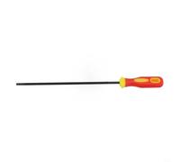 Lima redonda de acero de alto carbono para motosierras, herramienta de afilado para cadenas de 4,0/4,8/5,5 mm, mango ergonómico de plástico, afilado preciso para 3/8" y 325 división (4,8 mm)