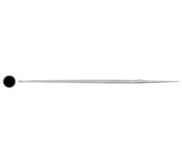 Lima redonda de mecánico, alta durabilidad, diseño ergonómico, ideal para desbastar y dar forma a piezas metálicas.