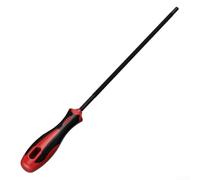 Lima redonda para motosierra para cadenas de motosierra, mango de goma (5,5