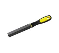 Lima rómbica de 4/5/6 pulgadas con mango de madera, lima de metal para tallar madera de vidrio, herramienta de jardín con mango afilador de mano