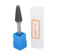 Lima rotativa de 12 mm Cabezal de pulido de acero de tungsteno doble, juego de fresas de carburo para brocas, desgaste - Accesorios para herramientas rotativas con vástago de 6 (L1228M06)