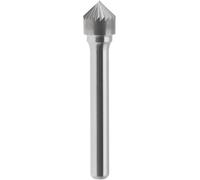 Lima rotatoria conica estandar hm 90 grados 10 x 5mm vastago 6 Fervi K10SC6