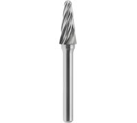 Lima rotatoria conica HM punta redonda aluminio 10x25mm vastago 6 Fervi L10AL6