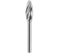 Lima rotatoria Hm con lanza redondeada aluminio 12x32 mm vastago 6 Fervi H12AL6
