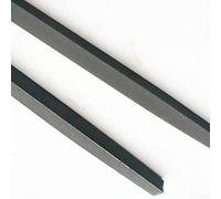 Lima triangular para detalles finos y eliminación de rebabas en madera y metal (10 pulgadas)