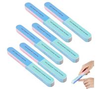 Lima y Pulidor de Uñas, 7 Pasos de Cuidado Profesional para Lograr Uñas Perfectas y Brillantes, Herramienta de Cuidado de Uñas Portátil y Conveniente para Uso en Casa y en Viajes