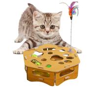 Limador de garras para gatos, accesorios de rascado para gatito, juguete de despertar para gatos de interior, para amantes de los animales, juego de interior, oficina, apartamento, dormitorio, sala de