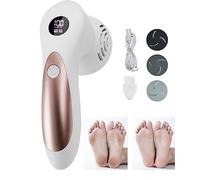 Limador eléctrico para pies, Removedor de callos al vacío, Removedor automático del callo del espacio de almacenamiento del polvo para la velocidad dual recargable recargable de la pantalla Horypt