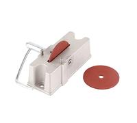 Limador Manual de Anillo de Pist¨®n, Herramienta de Rectificado con Muela Abrasiva de Carburo, Grano 120, Aleaci¨®n de Aluminio para Mantenimiento Automotriz