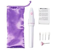 Limadora eléctrica para uñas, máquina de taladro de lima de uñas inalámbrica, suministros de manicura que funcionan con pilas, kit de pedicura para el cuidado de los pies y las manos para uso