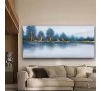 LIMAIDUO Mural abstracto moderno de oro rosa sobre lienzo, decoración de pared para sala de estar, obra de arte decorativa para el hogar (80 x 150 cm/marco interior)