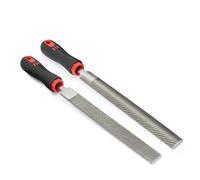 Limas Afiladas Razor StewMac, Set de 2 Grandes (Curvada y Plana)