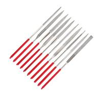 Limas de tuerca de traste de guitarra, herramienta Luthier de reparación de guitarra, funciona en trastes de acero inoxidable, juego de 10