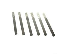 Limas de tuercas de guitarra de acero inoxidable, 6 piezas de traste de guitarra, herramienta de reparación de luthier para guitarra (Acoustic12-53)