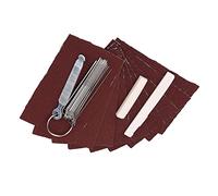 Limas de Tuercas para Guitarra, Sillín 10-48, 12 × 7 × 1, Puente de Hueso de Guitarra, Tuercas de Sillín, Juego de Limas de Papel de Lija, Herramienta de Mantenimiento Diy Luthier