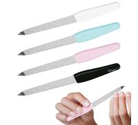 Limas de uñas para uñas, de uñas de doble cara, barra de manicura de doble cara, tablas de esmeril, barra pulidora ligera para recortar, pulir y dar forma