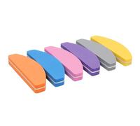 limas de uñas profesionales,6 Pcs Limas de uñas Set 100/180 Lima de Bloque Pulidores de Uñas para uñas naturales Lima de uñas Mujeres Herramienta de manicura. Buffer Schleifblöcke