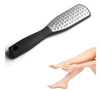 Limas para pies 2 en 1 para eliminar durezas, raspador de pies, removedor de callos, raspador de pies de acero inoxidable para pedicura, pie