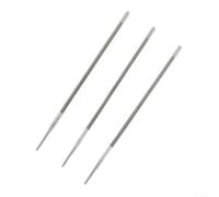 Limas Redondas para Motosierra, para herramienta de Afilado Manual en para acero para Cadenas 3/8 y 404, Kit de 3 Piezas con Diámetros 4.0, 4.8 y 5.5 mm(4mm)