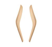 LIMBQS Cubierta de manija de puerta interior para BMW E84, soporte de reposabrazos de puerta manija de manija de puerta para BMW X1 2008-2015 (beige)