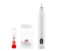 Lime Électrique Ongles Sans Fil 500mAh - Ponceuse Manucure Pédicure Rechargeable Type C | Kit Perceuse 6 Céramique | Dépose Gel Acrylique Maison Institut Débutantes