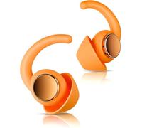 LIMEHO Tapones para los oídos de concierto, 30 dB Hi-Fi, silicona para dormir, festivales, motociclismo, viajes y concentración (naranja)