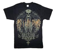 Limeiren As I Lay Dying Birds Unisex 100% Cotton Short-Sleeve T-Shirts Black S