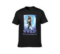 Limeiren Ellen Ripley WWRD What Would Ripley Do Aliens Fan Unisex 100% Cotton Short-Sleeve T-Shirts Black XXL