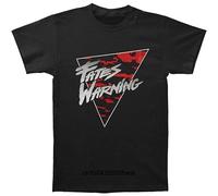 Limeiren Funny Fates Warning No Exit Unisex 100% Cotton Short-Sleeve T-Shirts Black XXL