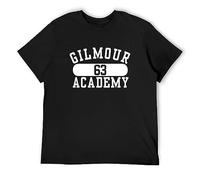 Limeiren Gilmour Academy 63 Unisex 100% Cotton Short-Sleeve T-Shirts Black XXXL