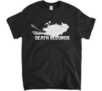Limeiren Inspired by Phantom of The Paradise Death Records 70'S Depalma Unisex 100% Cotton Short-Sleeve T-Shirts Black S