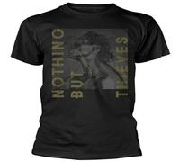 Limeiren Ken Kellin Nothing But Thieves Broken Machine Unisex 100% Cotton Short-Sleeve T-Shirts Black L