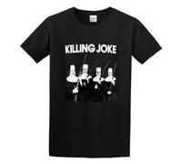 Limeiren Killing Joke Tour Poster Unisex 100% Cotton Short-Sleeve T-Shirts Black L