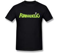 Limeiren Parliament Funkadelic Logo Unisex 100% Cotton Short-Sleeve T-Shirts Black L