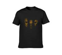 Limeiren Path of Exile Action Games Power Dark Three Faces Unisex 100% Cotton Short-Sleeve T-Shirts Black S