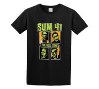 Limeiren Sum 4The Hell Song Electronica Unisex 100% Cotton Short-Sleeve T-Shirts Black L