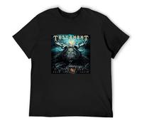 Limeiren Testament Dark Roots of Earth Band Unisex 100% Cotton Short-Sleeve T-Shirts Black S