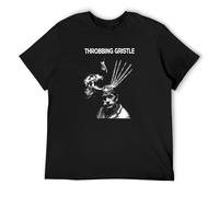 Limeiren Throbbing Gristle Gig Flyer Tribute Unisex 100% Cotton Short-Sleeve T-Shirts Black XXL