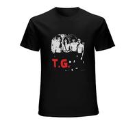 Limeiren Throbbing Gristle Tribute Unisex 100% Cotton Short-Sleeve T-Shirts Black XXL