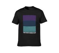 Limeiren Two Door Cinema Club Liner Unisex 100% Cotton Short-Sleeve T-Shirts Black XL