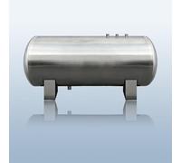 LIMENQIN Depósito de Presión de Agua Horizontal para Bomba de Pozo, Depósitos de Almacenamiento de Agua a Presión de Acero Inoxidable, para Sótanos, Jardines Granjas(700L/184.9Gal)