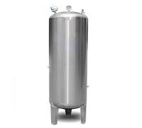 LIMENQIN Depósito de Presión para Pozo de Agua de Acero Inoxidable, Depósito de Presión de Agua para Bomba de Pozo, para Jardín, Granja, Cocina, Ducha, Inodoro(200L/52.8Gal(115x50cm))