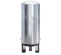 LIMENQIN Tanque de Presión Vertical Automático Comercial para Pozos de Agua, Tanques de Almacenamiento de Agua a Presión de Acero Inoxidable 304, para Doméstico, Jardín(500L/132Gal(155x60cm))