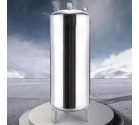 LIMENQIN Tanque de Presión Vertical, Tanque Presurizado Comercial de Acero Inoxidable para Pozos, Contenedor de Vejiga de Almacenamiento con Kit de Montaje(400L/105.6Gal(135x60cm))