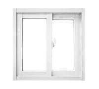 LIMENQIN Ventana Corrediza con Mosquitero, Ventana de Aleación de Aluminio for Cobertizo, Ventanas Horizontales de Repuesto for Sótanos, Baños(White,100x120cm/H39.3xW47.2in)